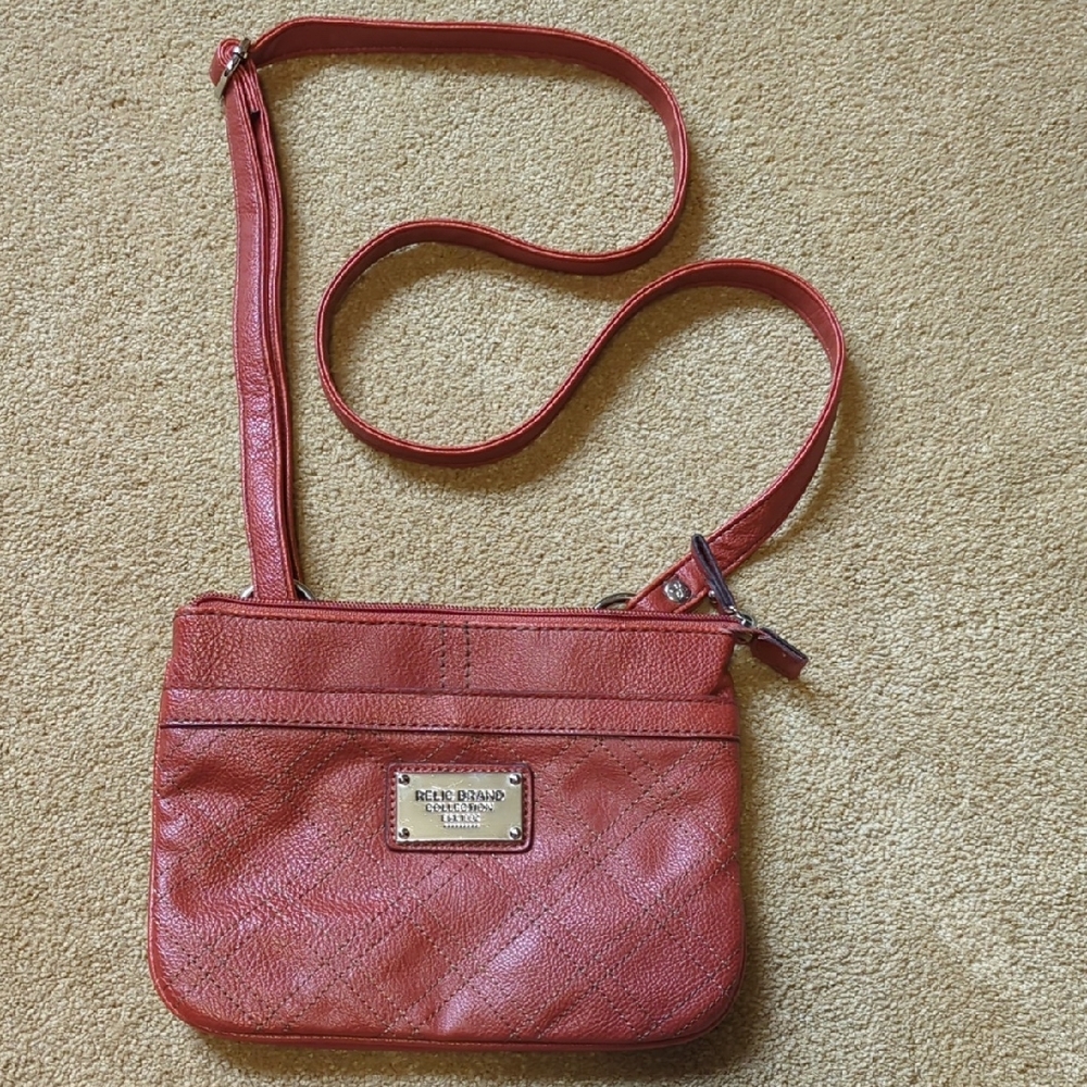 Relic Crossbody Bag/Burnt Orange